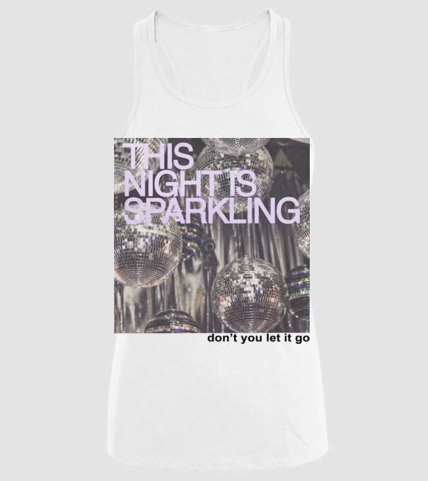 Taylor Swift this night 2 model alb pe tricou