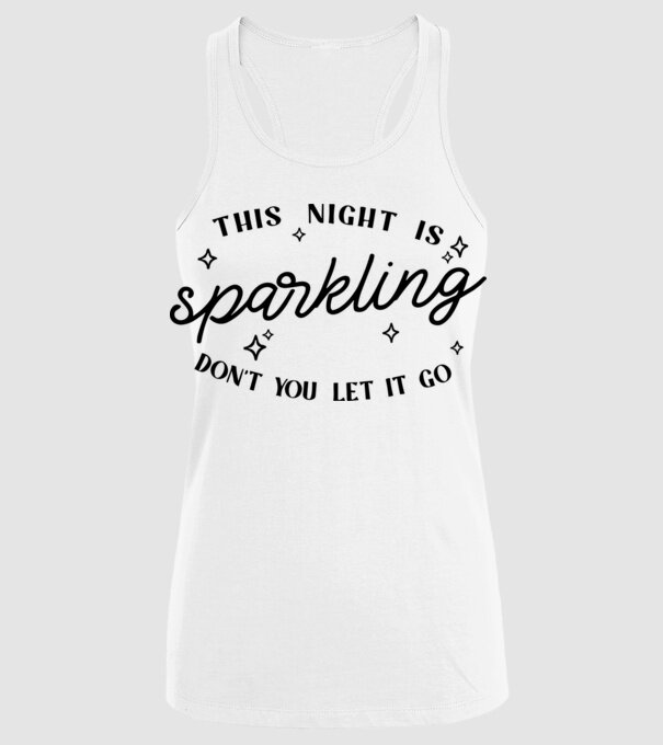 Taylor Swift This night is sparkling model alb pe tricou