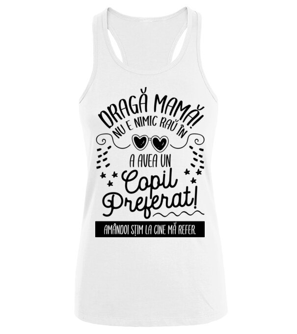  model  pe tricou