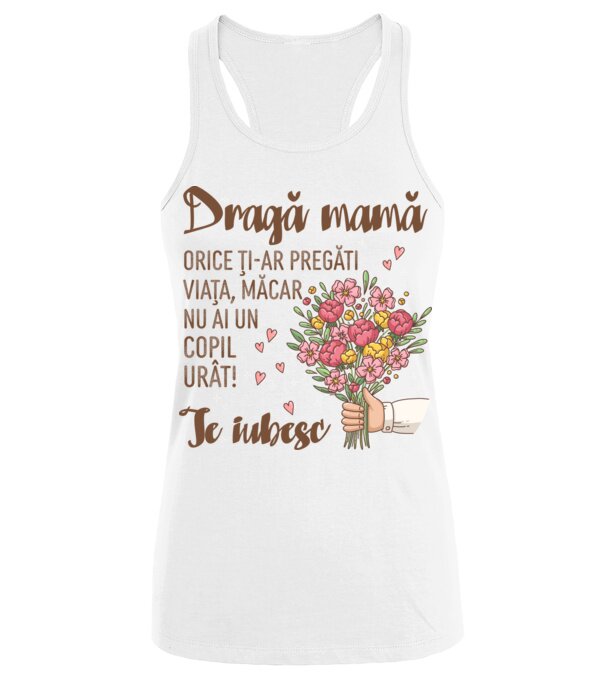  model  pe tricou