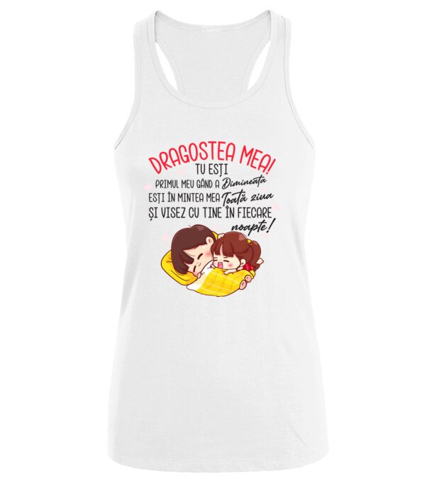 model  pe tricou