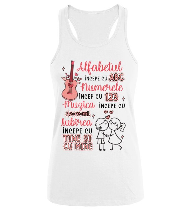 model  pe tricou