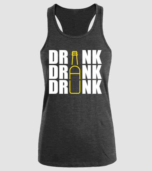 Drink drank drunk model negru pe tricou
