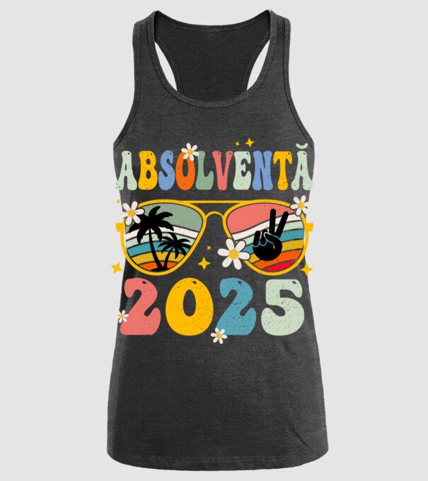 Absolventă 2025 model negru pe tricou