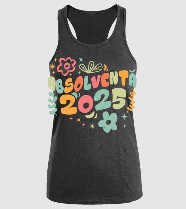 Absolventă 2025 model negru pe tricou