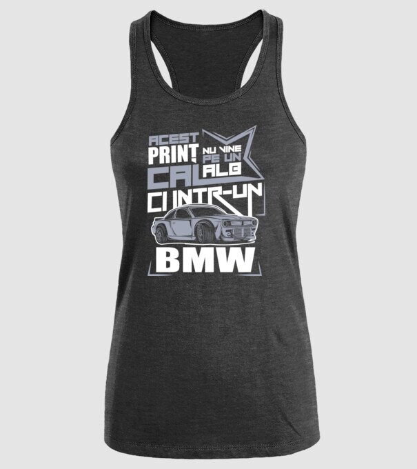 Acest prinț nu vine pe un cal alb, ci într-un BMW model negru pe tricou