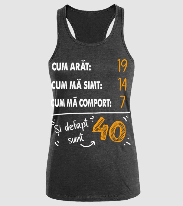Aspect, senzație, comportament 40 Negru model negru pe tricou