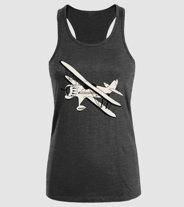 Avioane model negru pe tricou