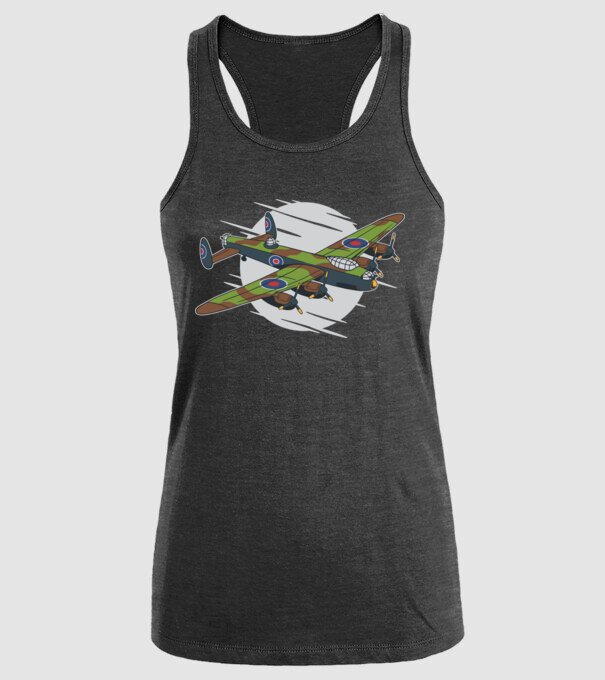 Avioane model negru pe tricou