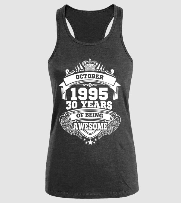Awesome being of october 1995 model negru pe tricou