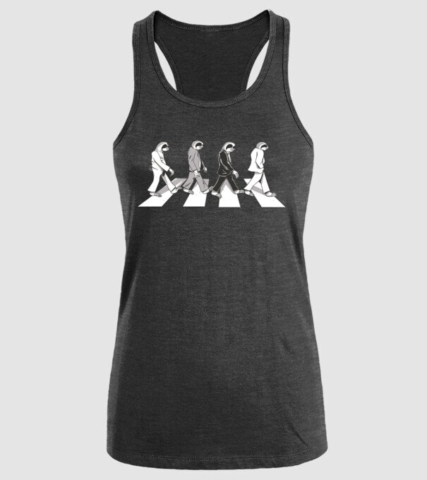 Beatles model negru pe tricou