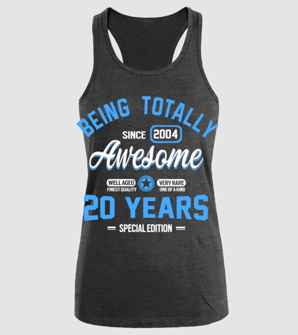 Being totally awesome 20 model negru pe tricou