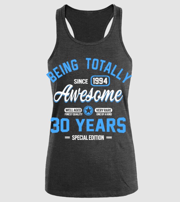 Being totally awesome 30 model negru pe tricou