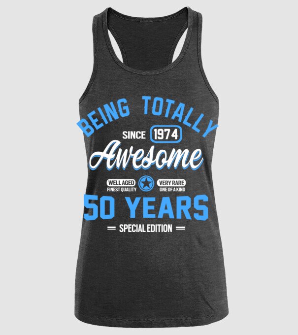 Being totally awesome 50 model negru pe tricou