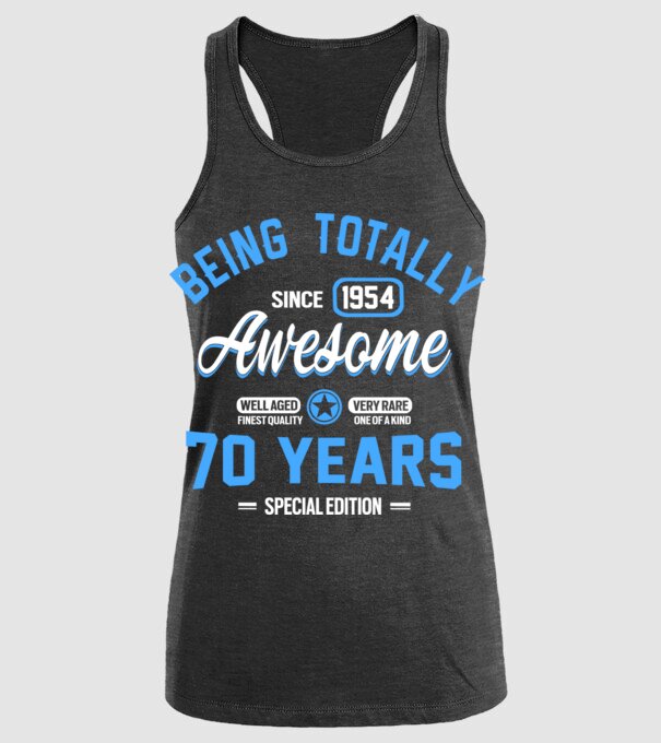 Being totally awesome 70 model negru pe tricou