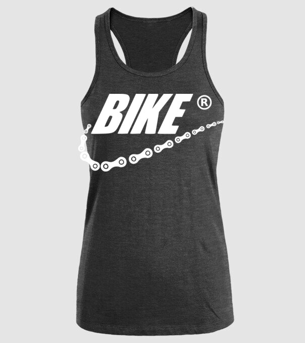 Bike model negru pe tricou