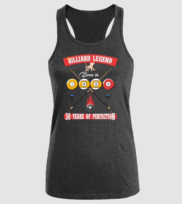 Billiard legend born in 1993 model negru pe tricou