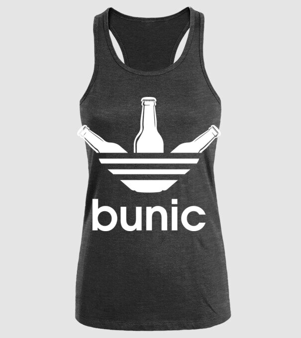 Bunicdidas model negru pe tricou