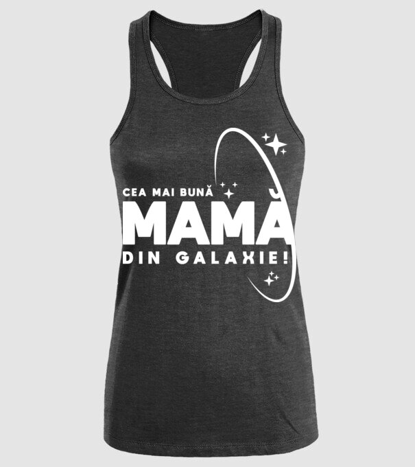 Cea mai bună bunică din Galaxie! model negru pe tricou