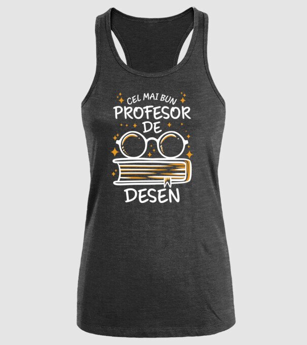 Cel mai bun profesor de desen model negru pe tricou