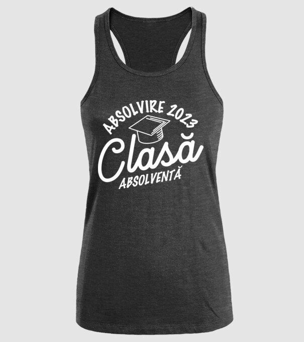 Clasă absolventă model negru pe tricou