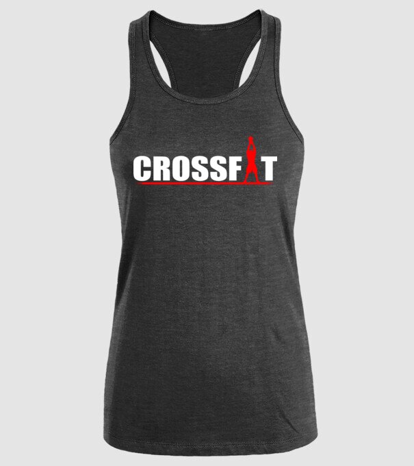 Crossfit model negru pe tricou