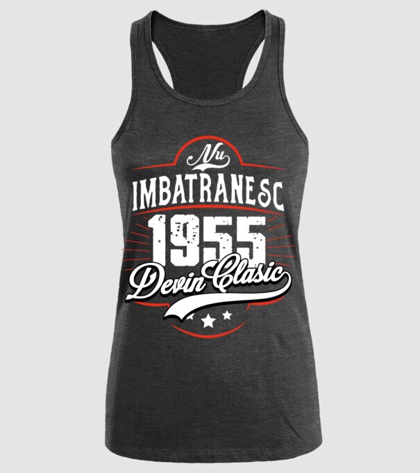 Devin Clasic - 1955 model negru pe tricou