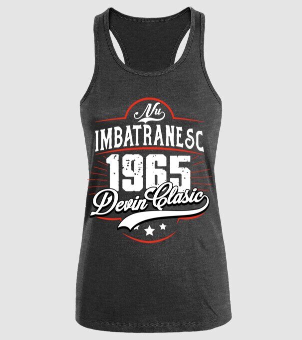 Devin Clasic - 1965 model negru pe tricou