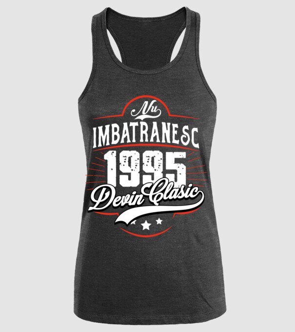 Devin Clasic - 1995 model negru pe tricou
