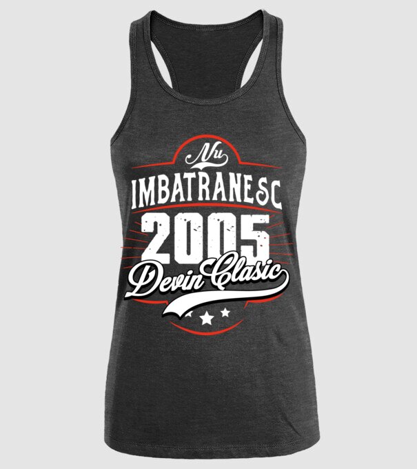 Devin Clasic - 2005 model negru pe tricou