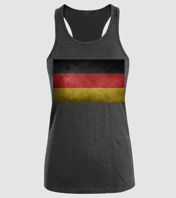 GERMANY model negru pe tricou