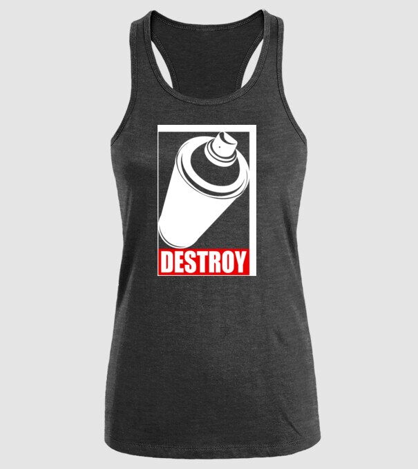 Graffiti model negru pe tricou