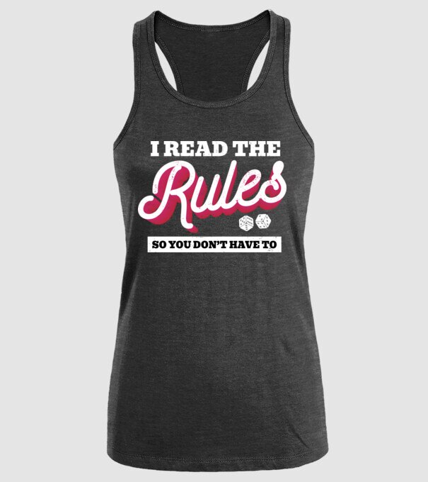 I read the rules s you don't have to simple model negru pe tricou