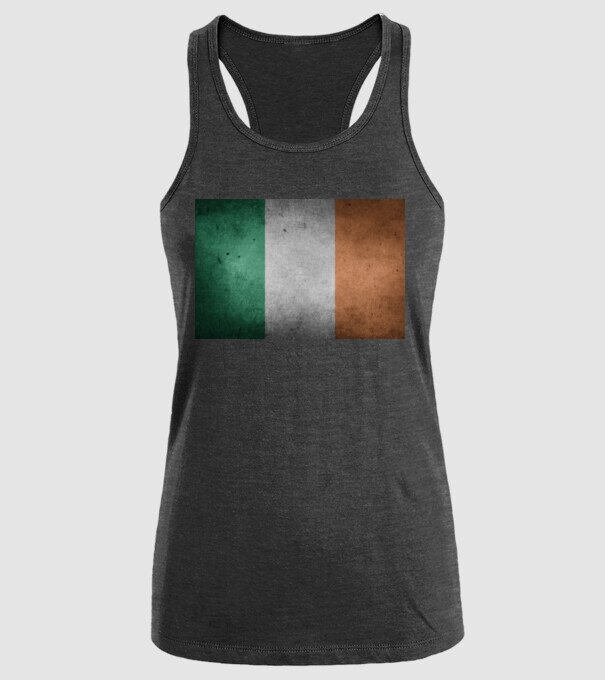 IRELAND model negru pe tricou