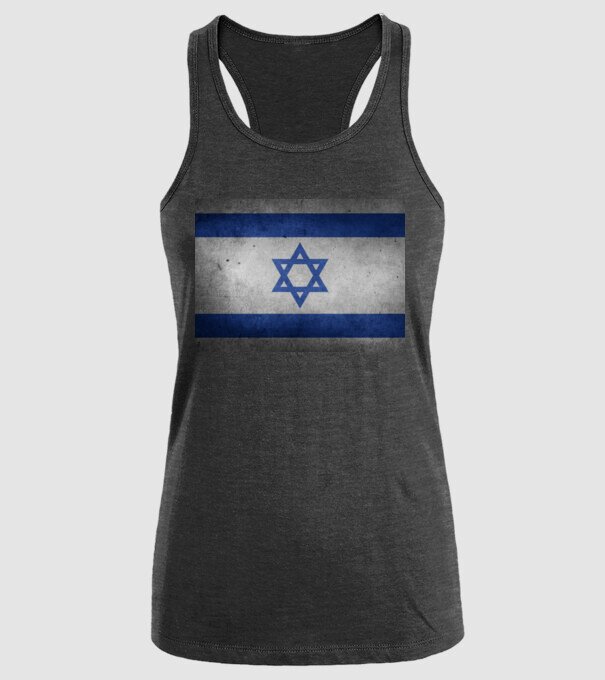 ISRAEL model negru pe tricou