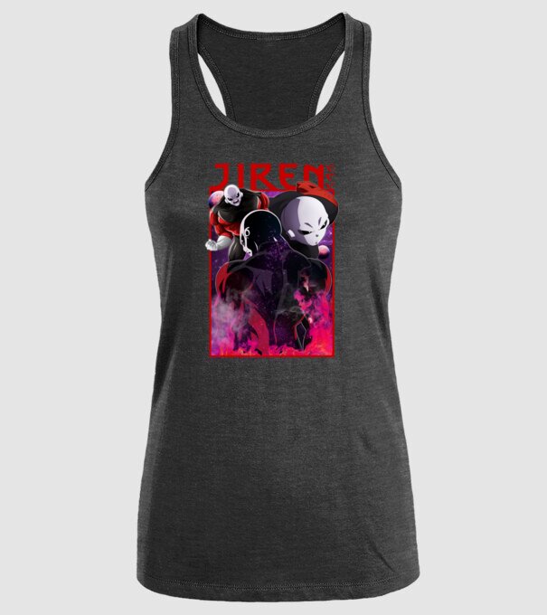 jiren dragonball model negru pe tricou