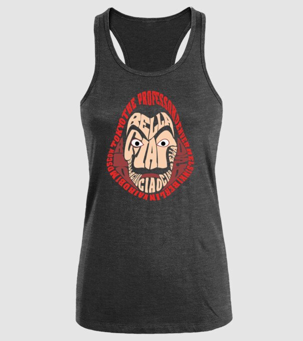 money heist logo names model negru pe tricou