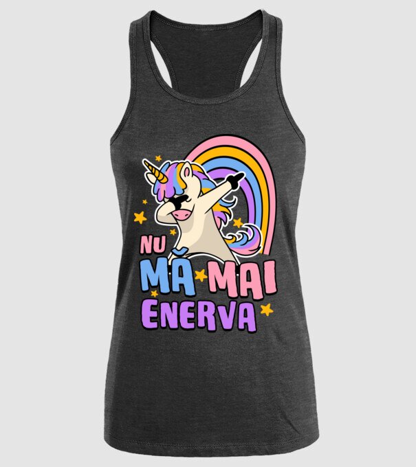 Nu mă mai enerva model negru pe tricou