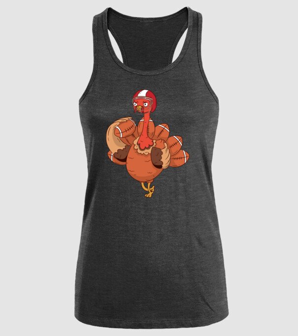 Player Turkey model negru pe tricou