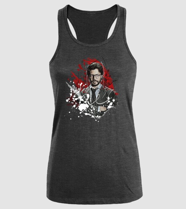 professor poster model negru pe tricou