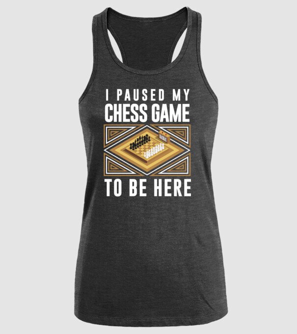 Pused my chess game model negru pe tricou