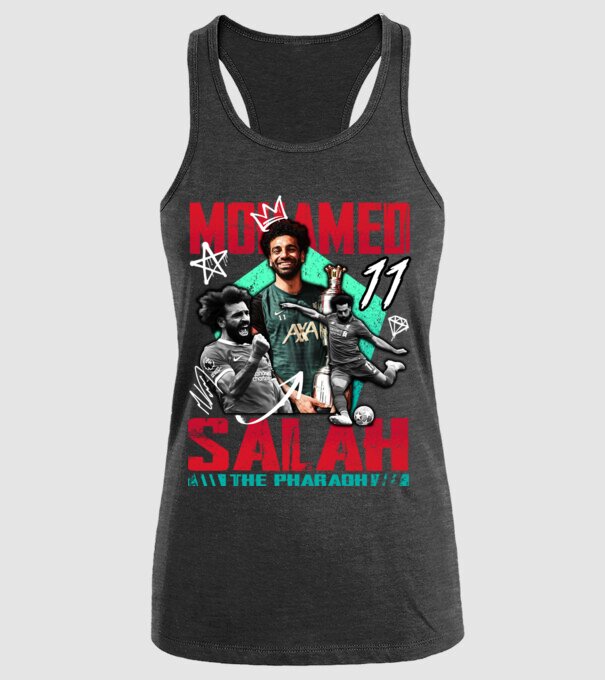 Salah tribute model negru pe tricou