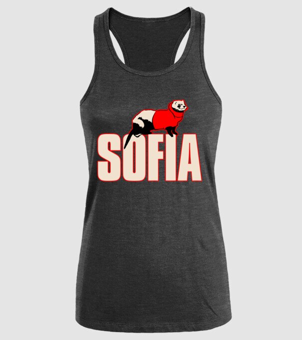 sofia la casa de papel model negru pe tricou