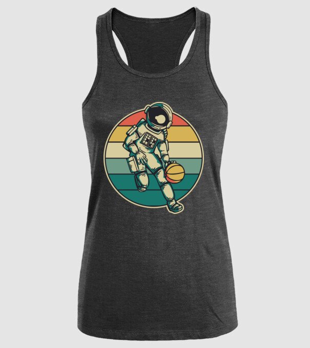 SpaceBall model negru pe tricou