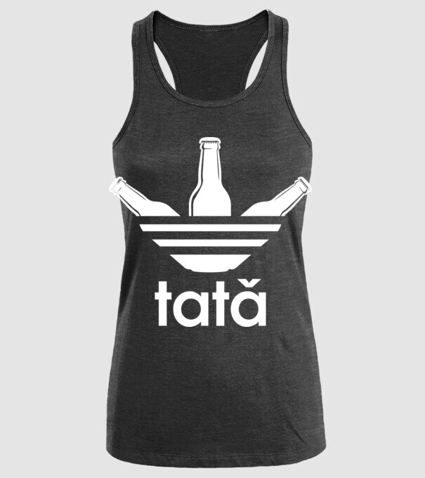 Tatadidas model negru pe tricou