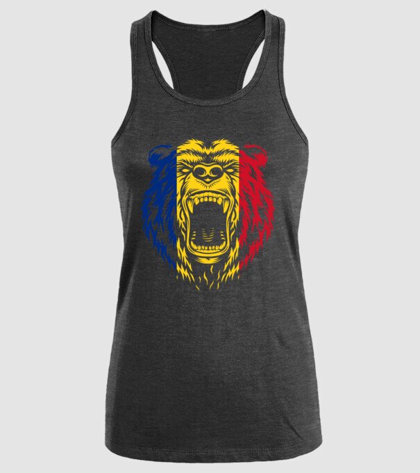 ursul model negru pe tricou