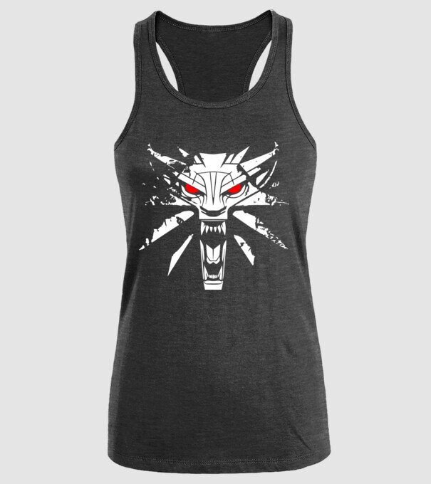 Witcher model negru pe tricou