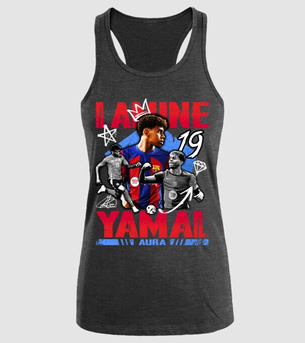 Yamal tribute model negru pe tricou