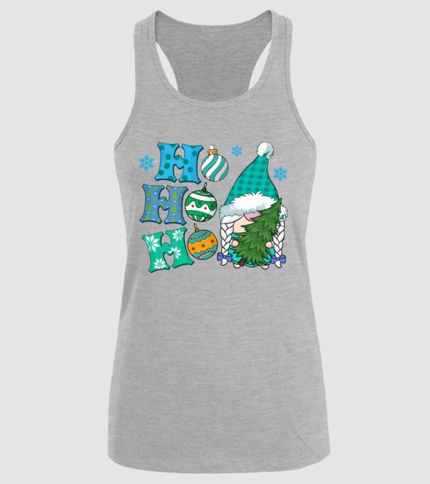 Ho-ho-ho gnome model gri pe tricou