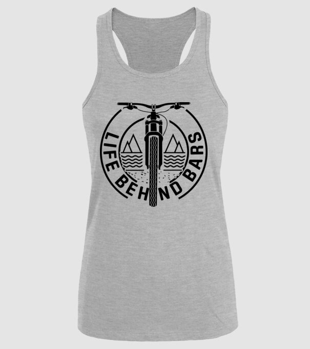 Life behind bars model gri pe tricou